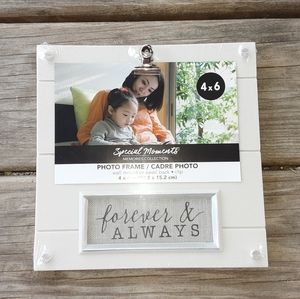 💖4/$25💖 Modern Photo Frame with Quote